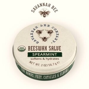 Organic Spearmint Beeswax Salve by Savannah Bee